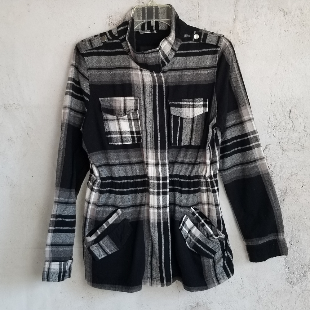 Upcycled Flannel Jacket - Picture 2 of 6